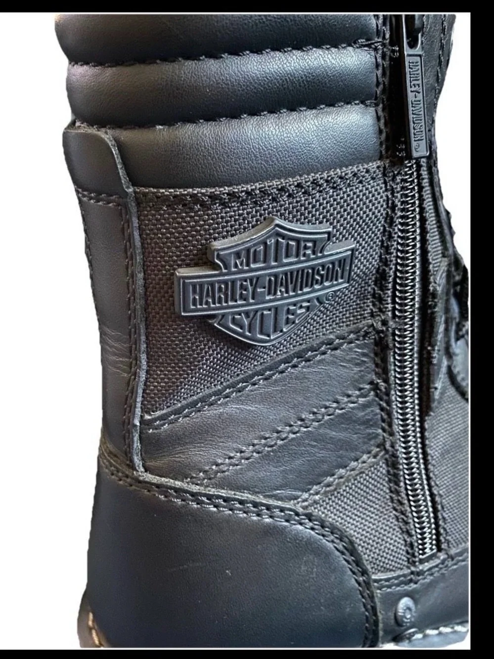 Harley-Davidson Black Motorcycle Boots